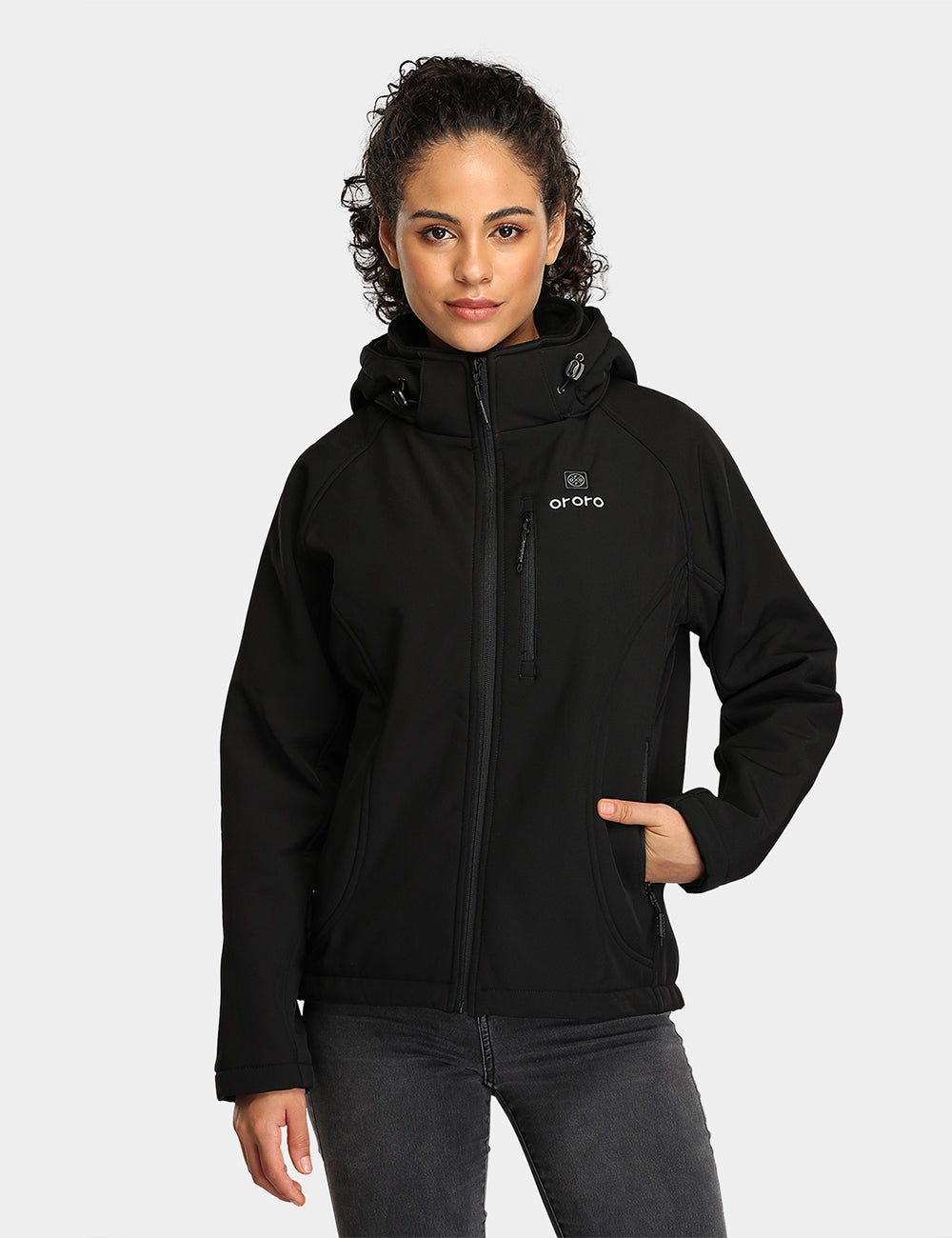 Women s Classic Heated Jacket Long Lasting Heat ororo Black S