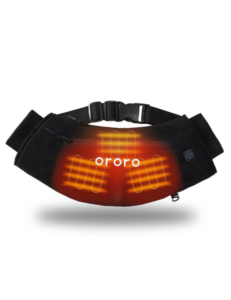 Bay City” Heated Hand Warmer - Black | Battery Electric Heat | ORORO