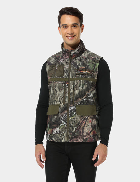 (Open-box) Men's Heated Hunting Vest - Camouflage (Battery Not Included)