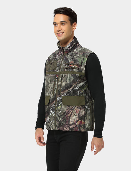 (Open-box) Men's Heated Hunting Vest - Camouflage (Battery Not Included)