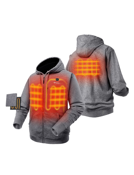 Ororo heated hoodie with battery pack sale