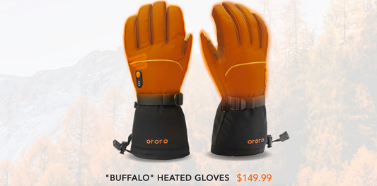 Cozy Up With Our Newest Pair of Heated Gloves