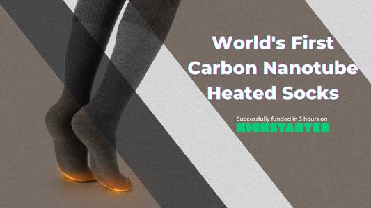 Meet ORORO "Redwood" Heated Socks on Kickstarter