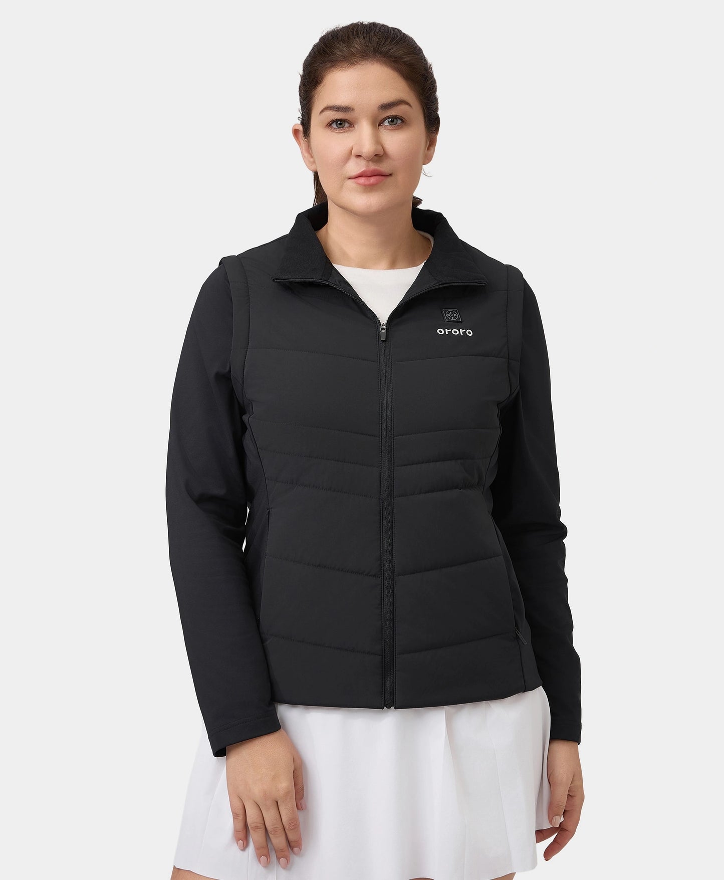 Turnberry Women's Heated Golf Jacket with Zip-off Sleeves