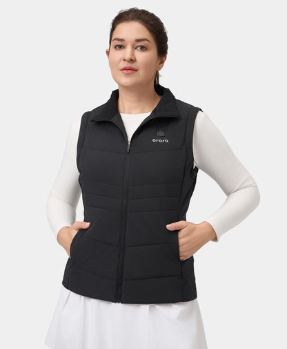 Turnberry Women's Heated Golf Jacket with Zip-off Sleeves