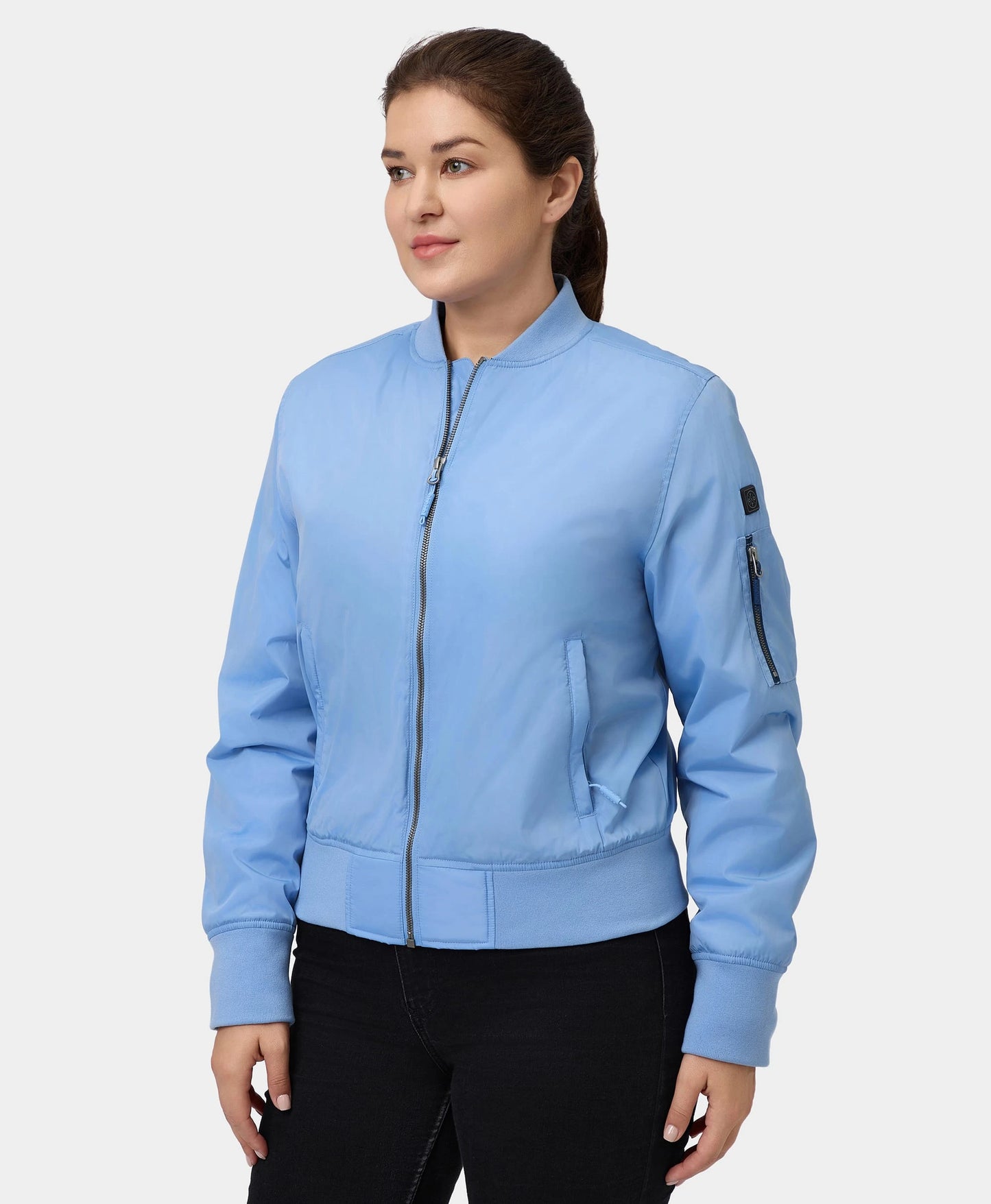 Cityscape Women's Heated Bomber Jacket