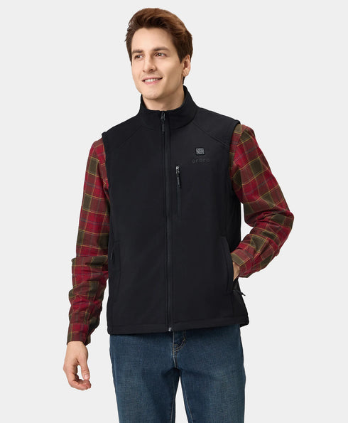 Men's Heated Softshell Vest  ,view 1