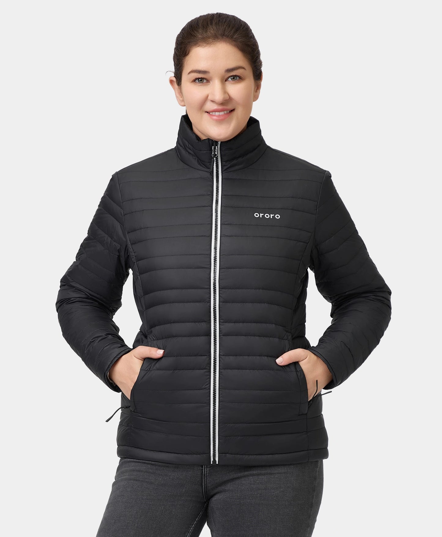 River Ridge Women's 4-Zone Heated Lightweight Down Jacket 