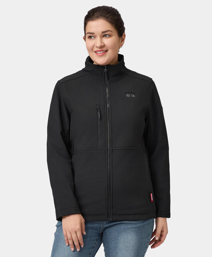 SureWarm® Women's 6-Zone Dual-Control Heated Softshell Jacket