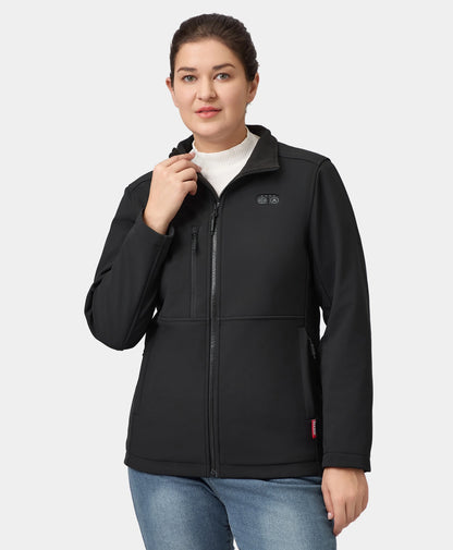 SureWarm® Women's 6-Zone Dual-Control Heated Softshell Jacket