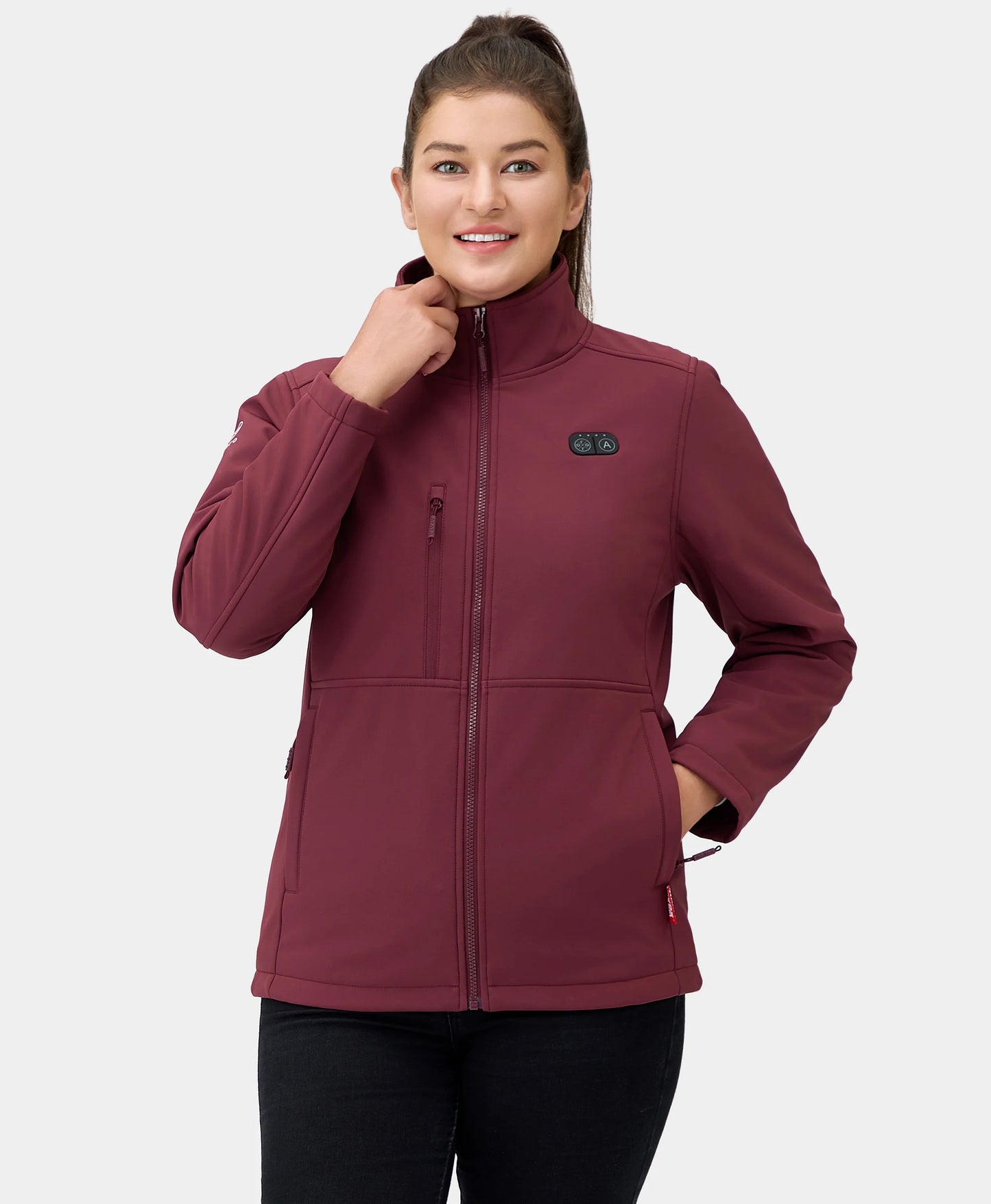 SureWarm® Women's 6-Zone Dual-Control Heated Softshell Jacket