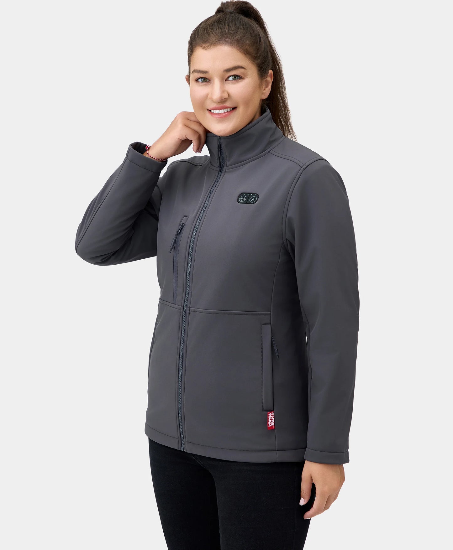 SureWarm® Women's 6-Zone Dual-Control Heated Softshell Jacket