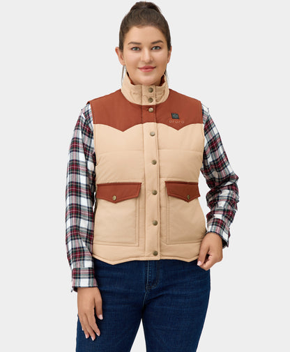 Amelia Women's Western Heated Vest