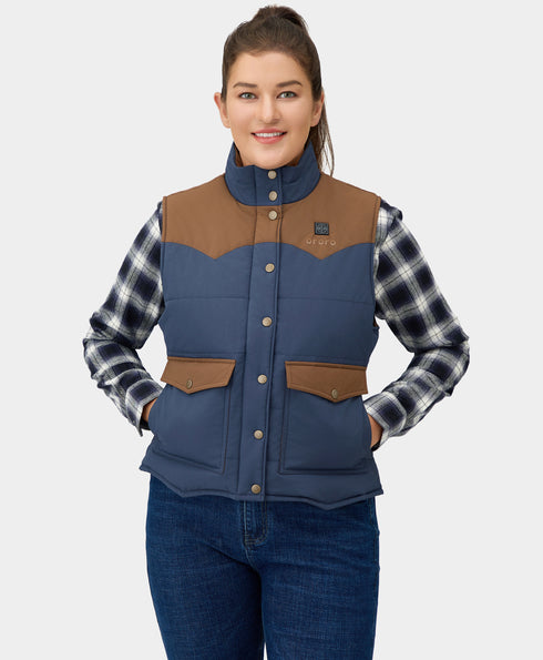 Amelia Women's Western Heated Vest view 1