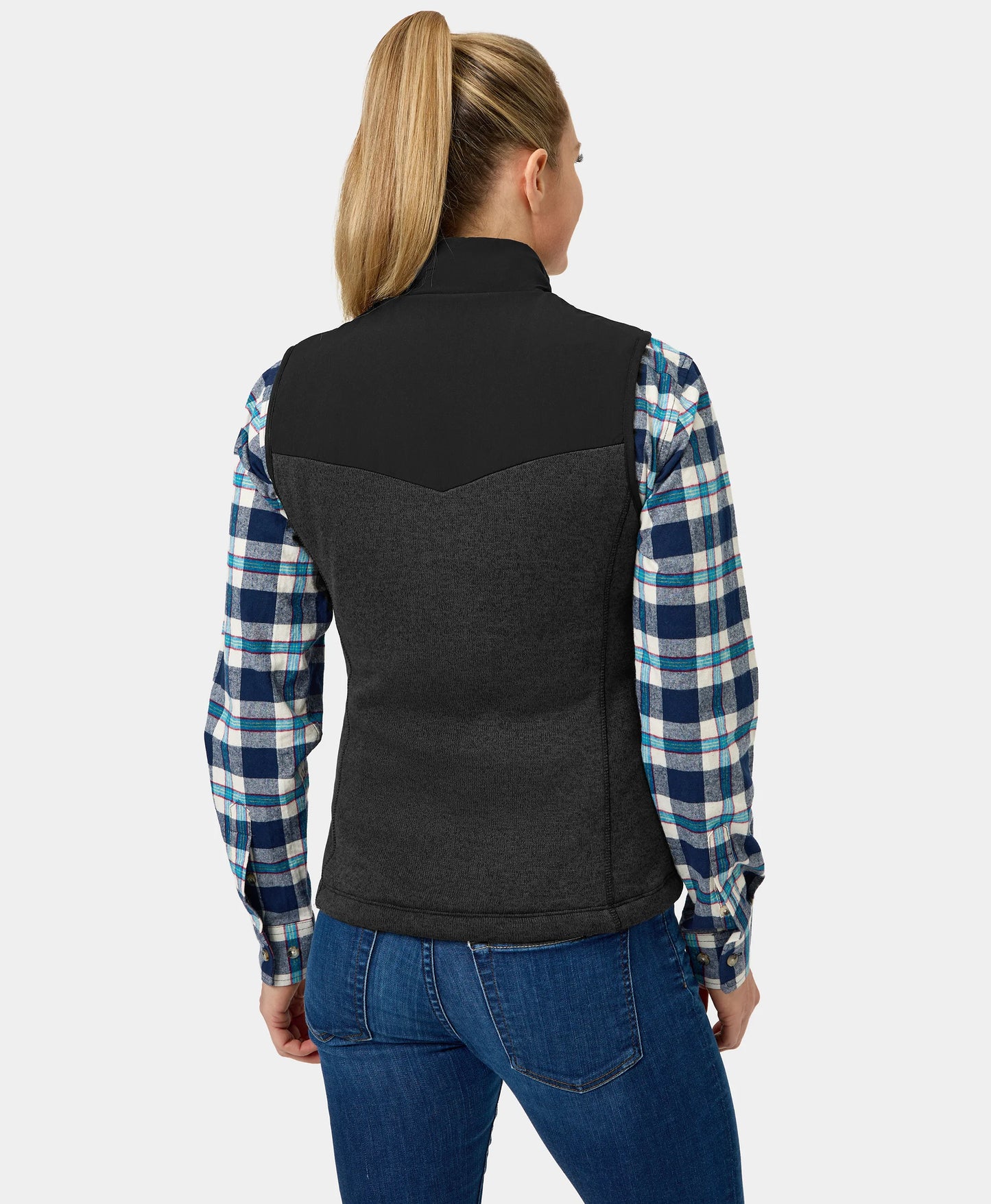 Augusta Women's Heated Sweater Fleece Vest