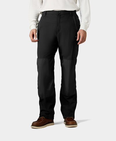 [ Men's 3-Zone Heated Utility Fleece Lined Pants] view 1