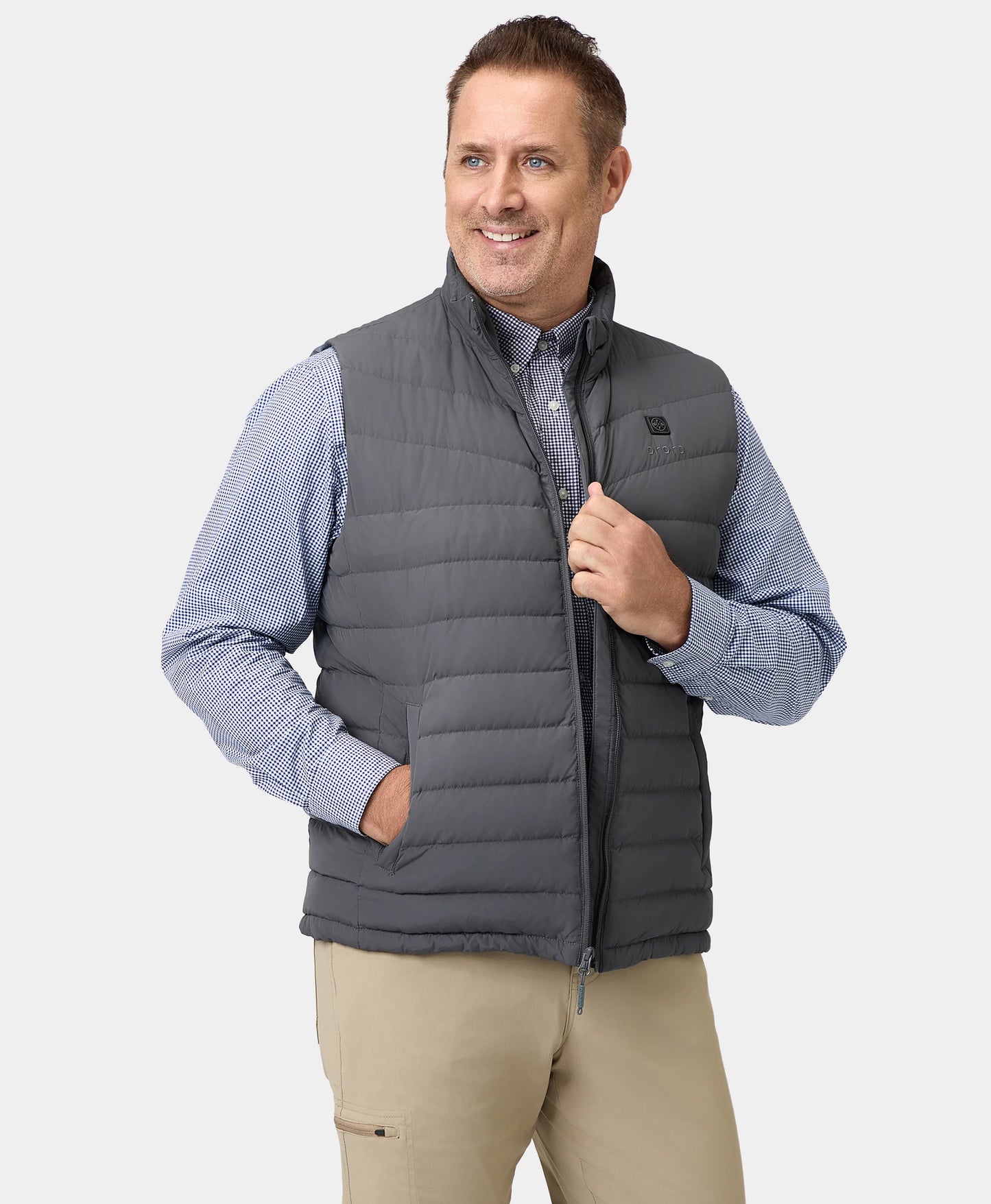 Men's Heated Lightweight Down Vest