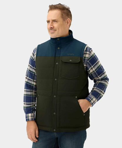 Men's 4-Zone Heated Sherpa Lined Vest