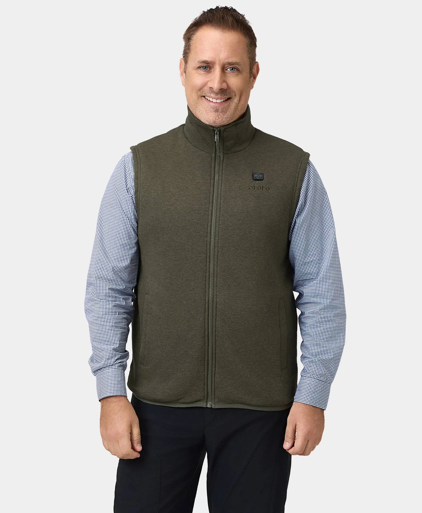 Men's Heated Fleece Vest