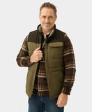 Men's 4-Zone Heated Sherpa Lined Vest