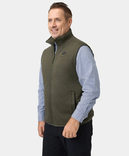 Men's Heated Fleece Vest (Apparel Only)