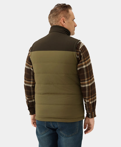 Men's 4-Zone Heated Sherpa Lined Vest