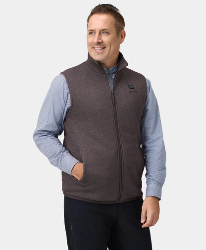 Men's Heated Fleece Vest