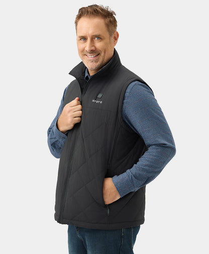 Men's Heated Quilted Vest