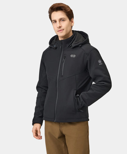 Men's Heated Dual Control Jacket with 5 Heating Zones