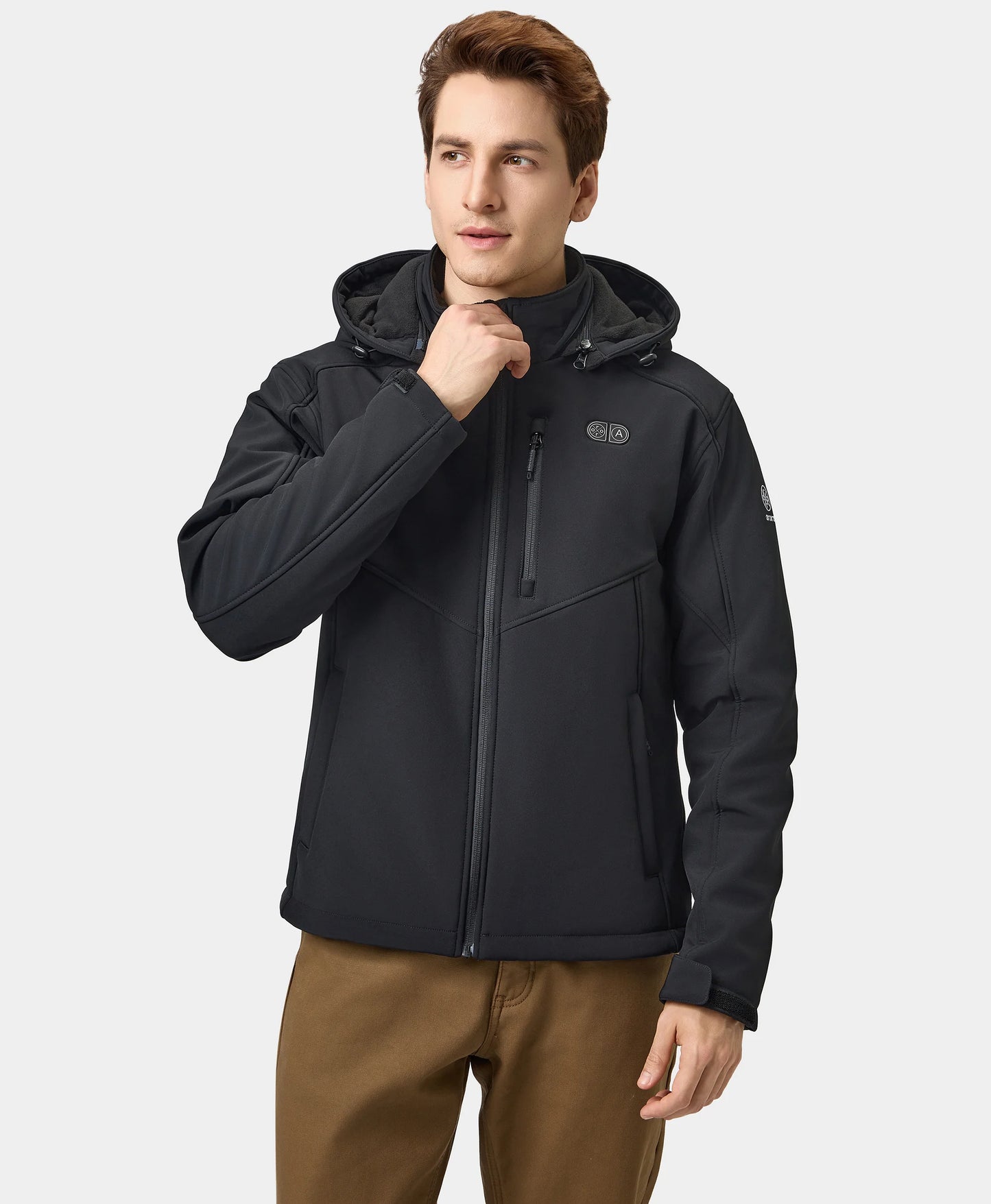 Men's Heated Dual Control Jacket with 5 Heating Zones