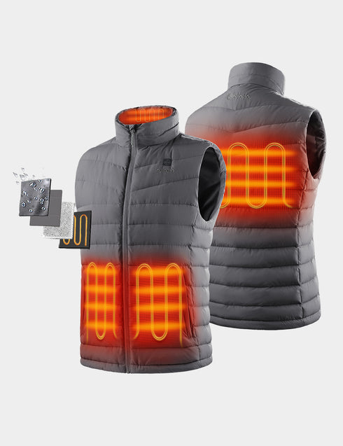 Four Heating Zones: left & right pocket, collar, upper back ,view 2