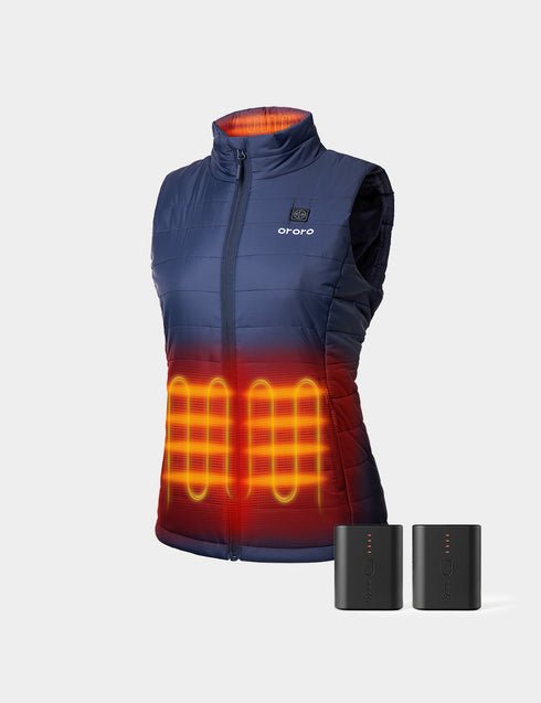 Women's Classic Heated Vest & Extra Mini 5K Battery