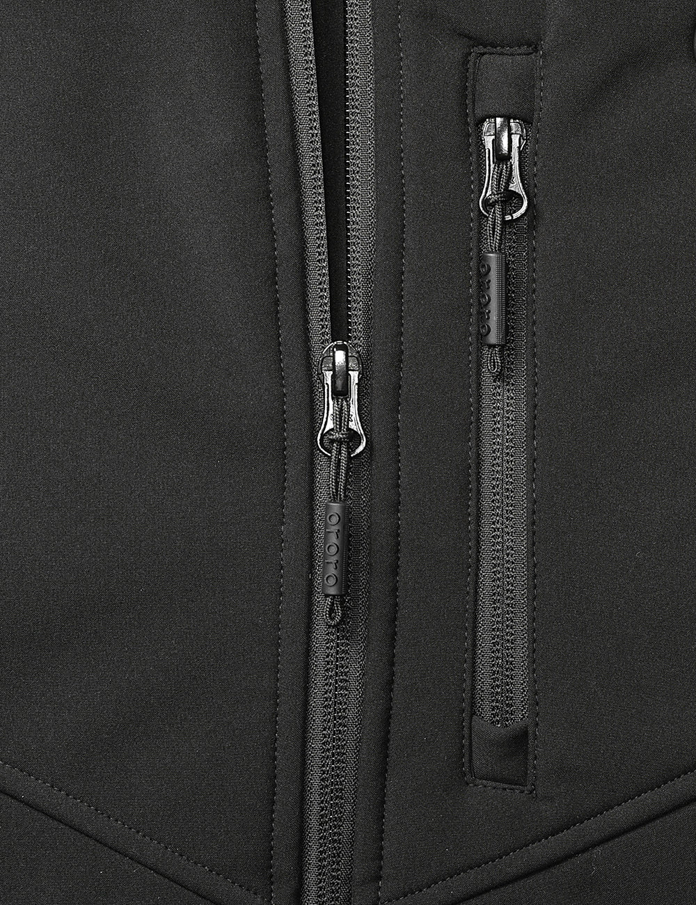 Zipper Chest Pocket