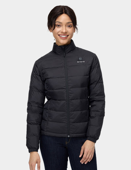 (Open-box) Women's Heated Puffer Jacket  (Battery Set Not Included)