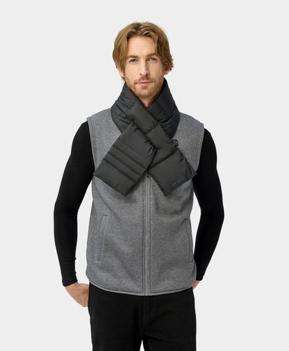 Unisex Heated Puffer Down Scarf