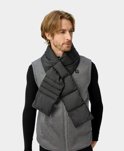 Unisex Heated Puffer Down Scarf - Long