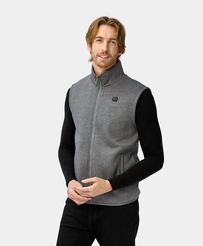 Men's Heated Fleece Vest