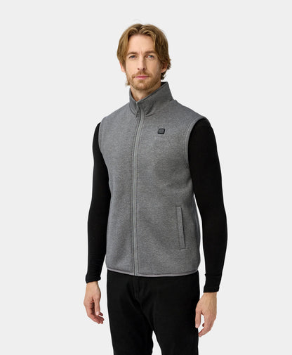 Men's Heated Fleece Vest