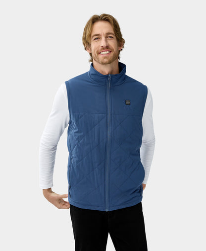 Men Heated Quilted Vest