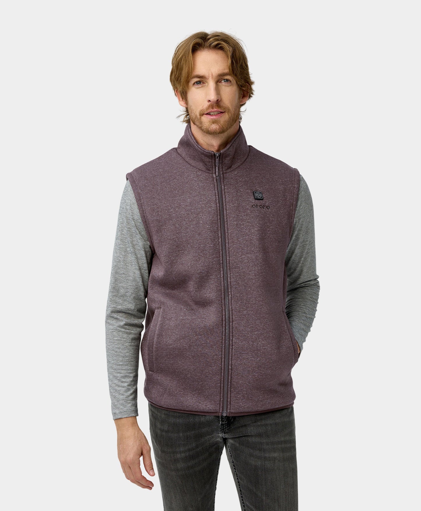 Men's Heated Fleece Vest