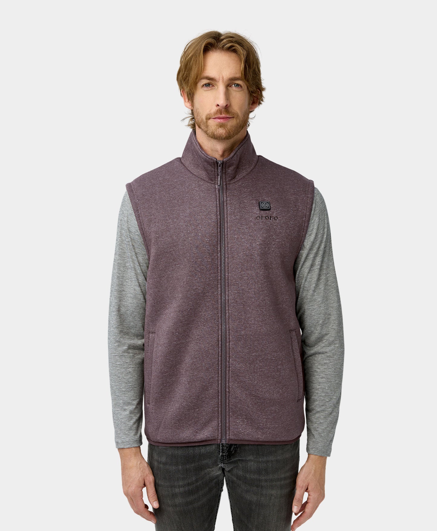 Men's Heated Fleece Vest