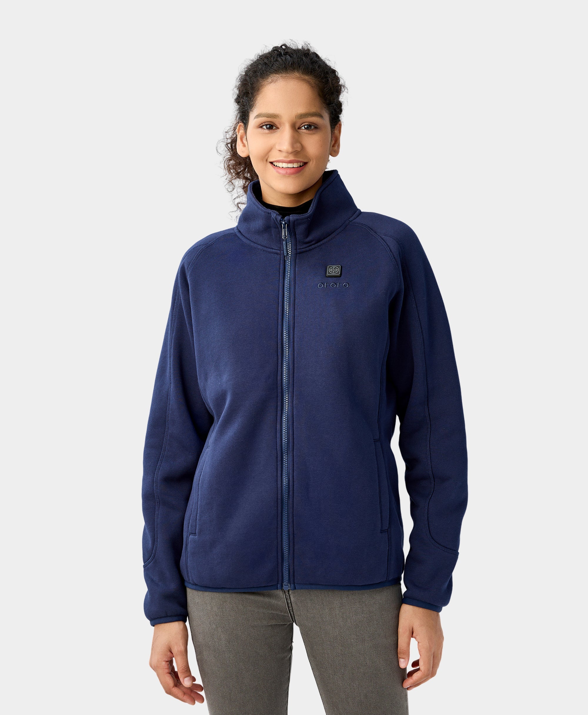 Heated fleece jacket women's hotsell