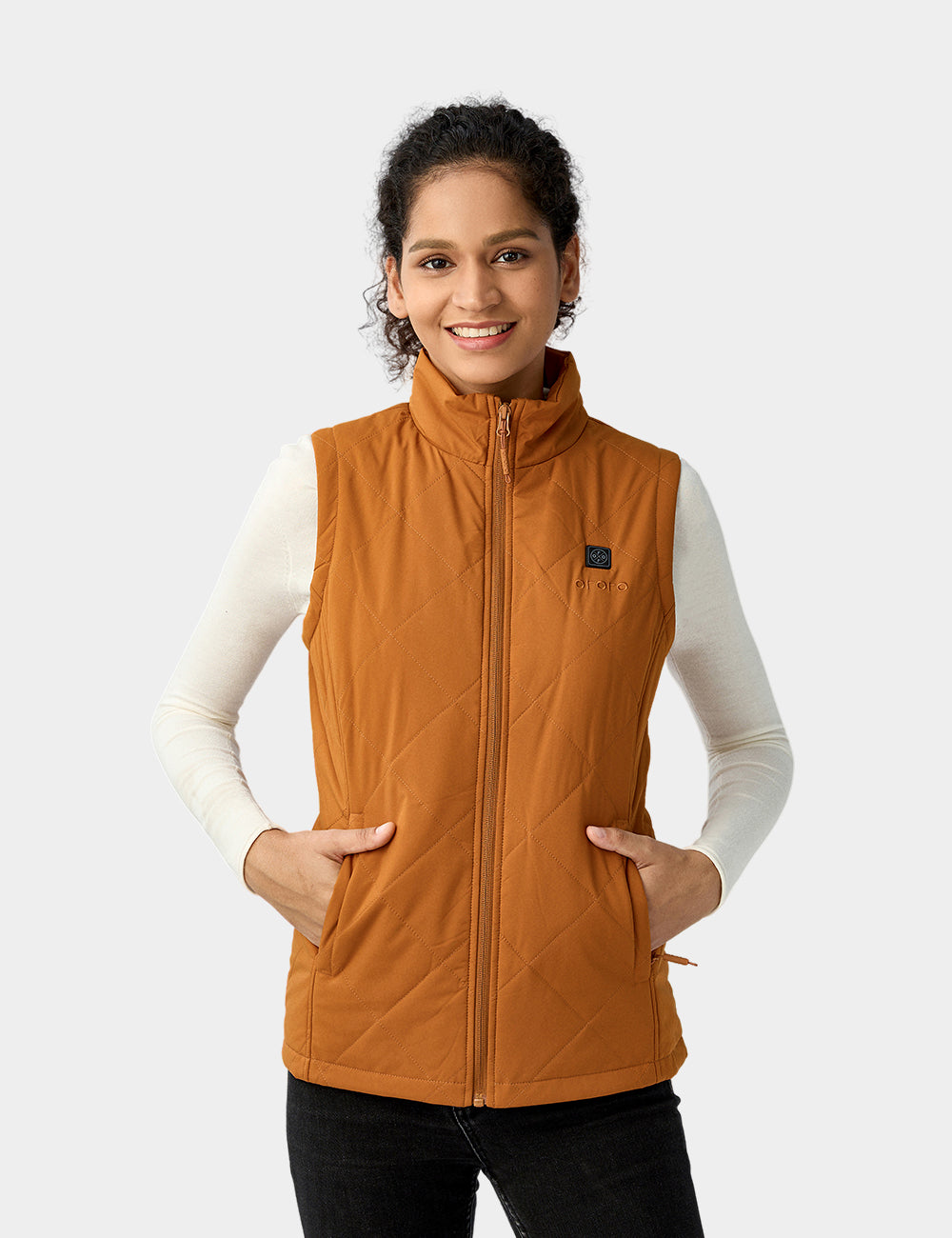 (Open-box) Women's Heated Quilted Vest (Battery Set Not Included)