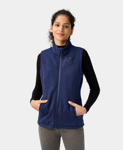 Women Heated Fleece Vest