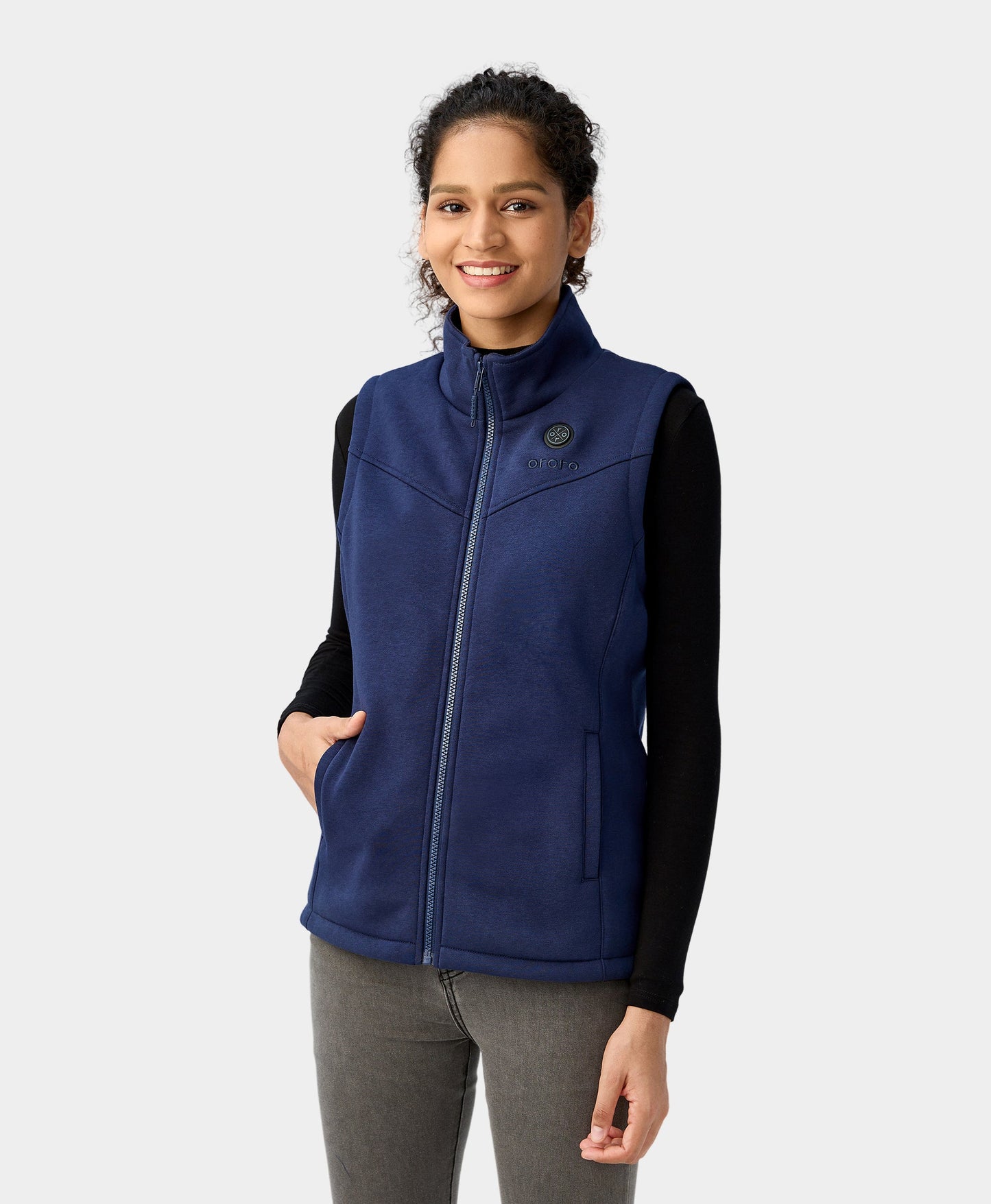 Women Heated Fleece Vest