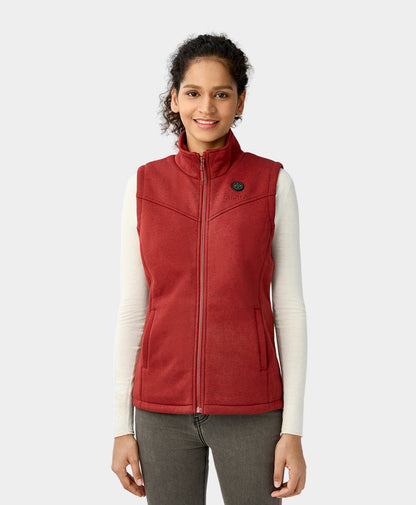 Women's Heated Fleece Vest