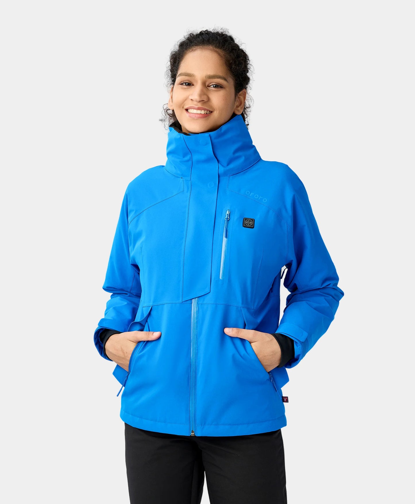 Women's Waterproof Heated Ski Jacket