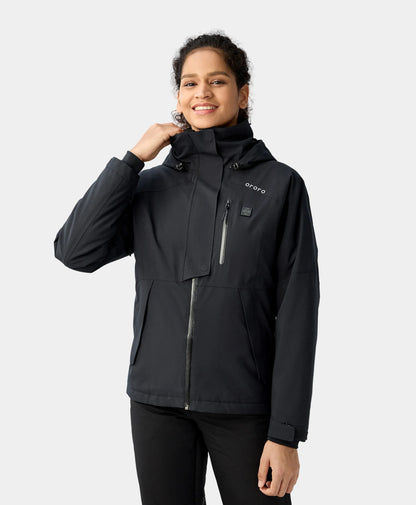 Women's Waterproof Heated Ski Jacket