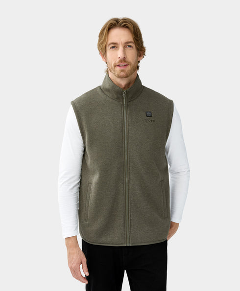 Men's Heated Fleece Vest