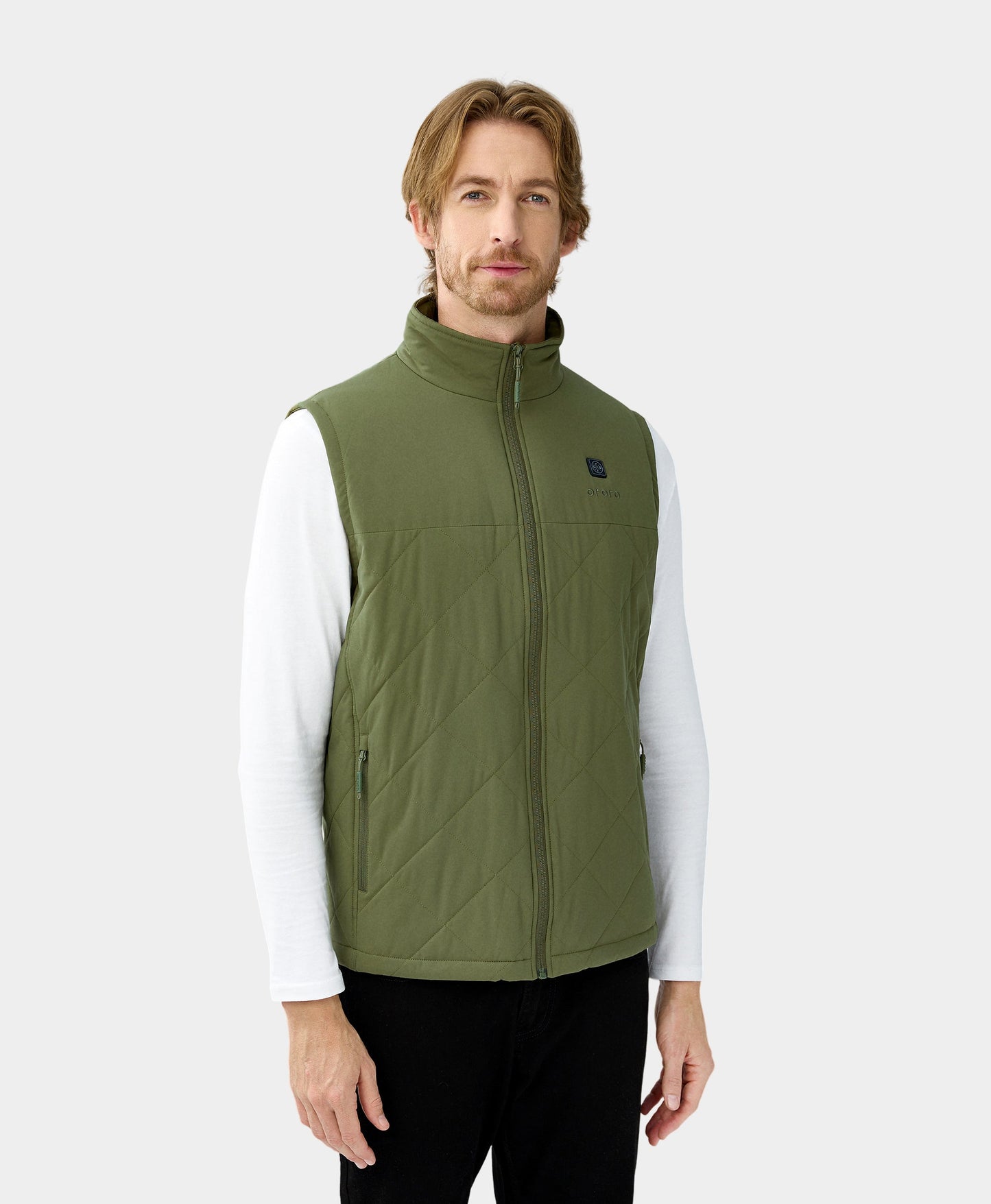 Men Heated Quilted Vest